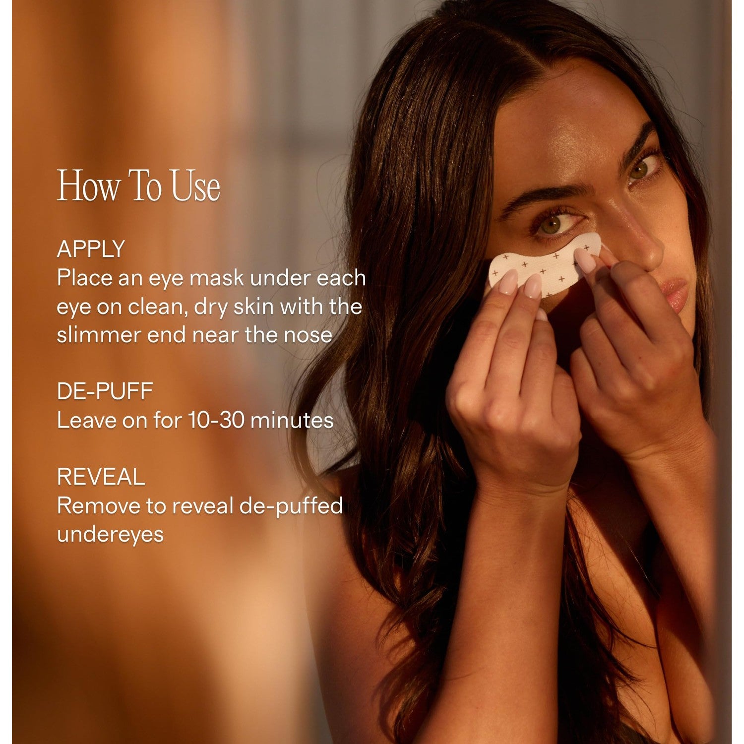 + Lux Unfiltered - Iced Latte Cooling Under Eye Patches - Eye Masks | Caffeine, Niacinamide & Hyaluronic Acid Eye Mask (10 Pairs) - Depuffs, Brightens Dark Circles, Hydrates - Vegan, Cruelty-Free