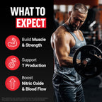 Force Factor Test X180 Max Gummies, Testosterone Booster Supplement for Men