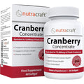 Buy now Nutracraft #1 Cranberry Extract Supplement for Bladder & Urinary Tract Support | 12,600 mg of Fresh Cranberries, Vitamin C & E and Polyphenols | Lab Tested & Easy to Swallow | 60 Softgels Default at indiglob india