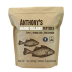 Anthony's Hydrolyzed Marine Collagen Peptides, Gluten-Free, Paleo and Keto Friendly, Unflavored, 1-Pound (Pack of 2)