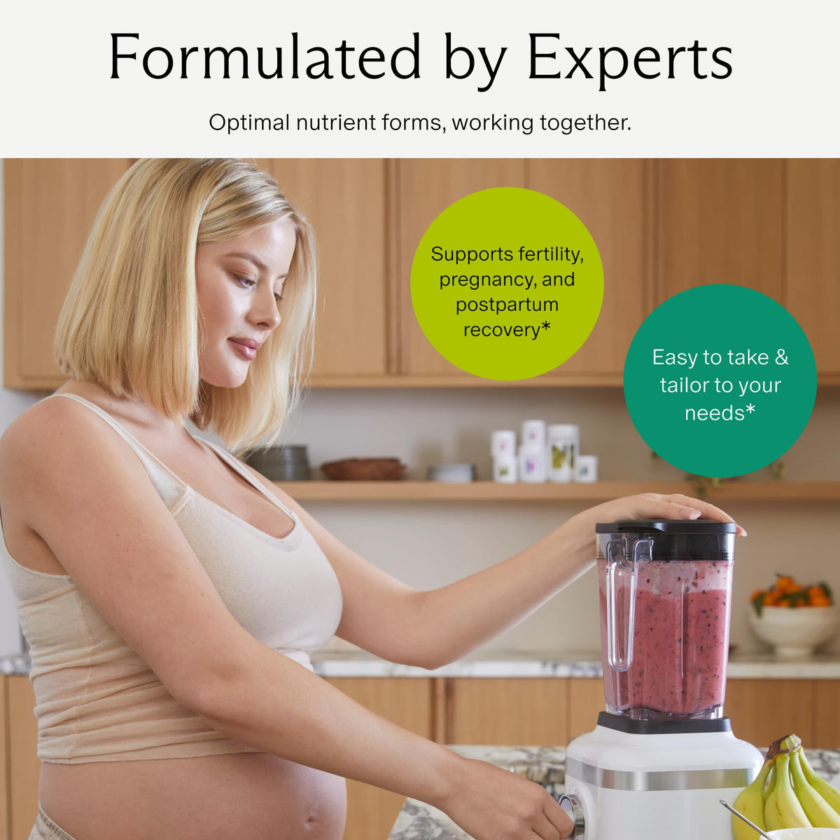 Needed. Expertly-Formulated Prenatal Vitamin D3/K2 | for Fertility, Pregnancy Breastfeeding, and Postpartum, Healthy Immunity and Bone Development, Supports Breast Milk Vitamin D Levels | 60 Capsules