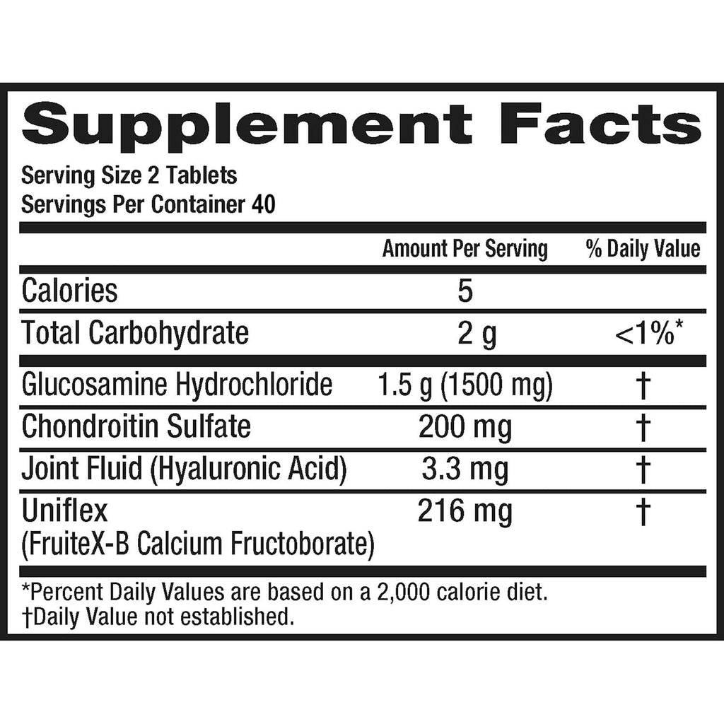 Buy now Move Free Triple Strength Glucosamine Chondroitin and Hyaluronic Acid Joint Supplement, 80 Count at indiglob india