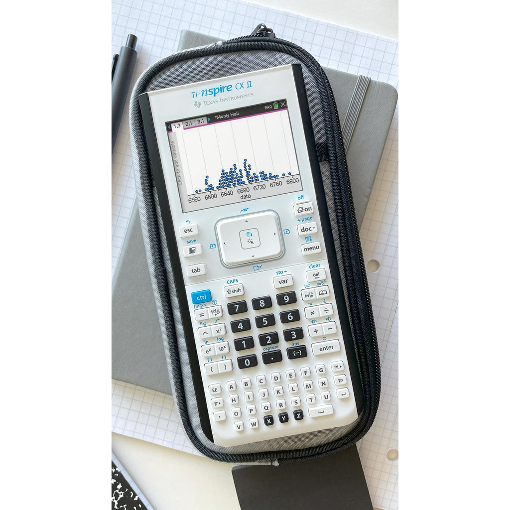 Texas Instruments TI-Nspire CX II Color Graphing Calculator with Student Software (PC/Mac) White 3.54 x 7.48