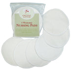 TL Care Nursing Pads Made with Organic Cotton - Soft, Breathable, Absorbent & Washable, Natural Color, 12 Count
