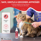 Warren London Cat Detangler Spray, Unscented Leave-in Conditioner, 8 oz