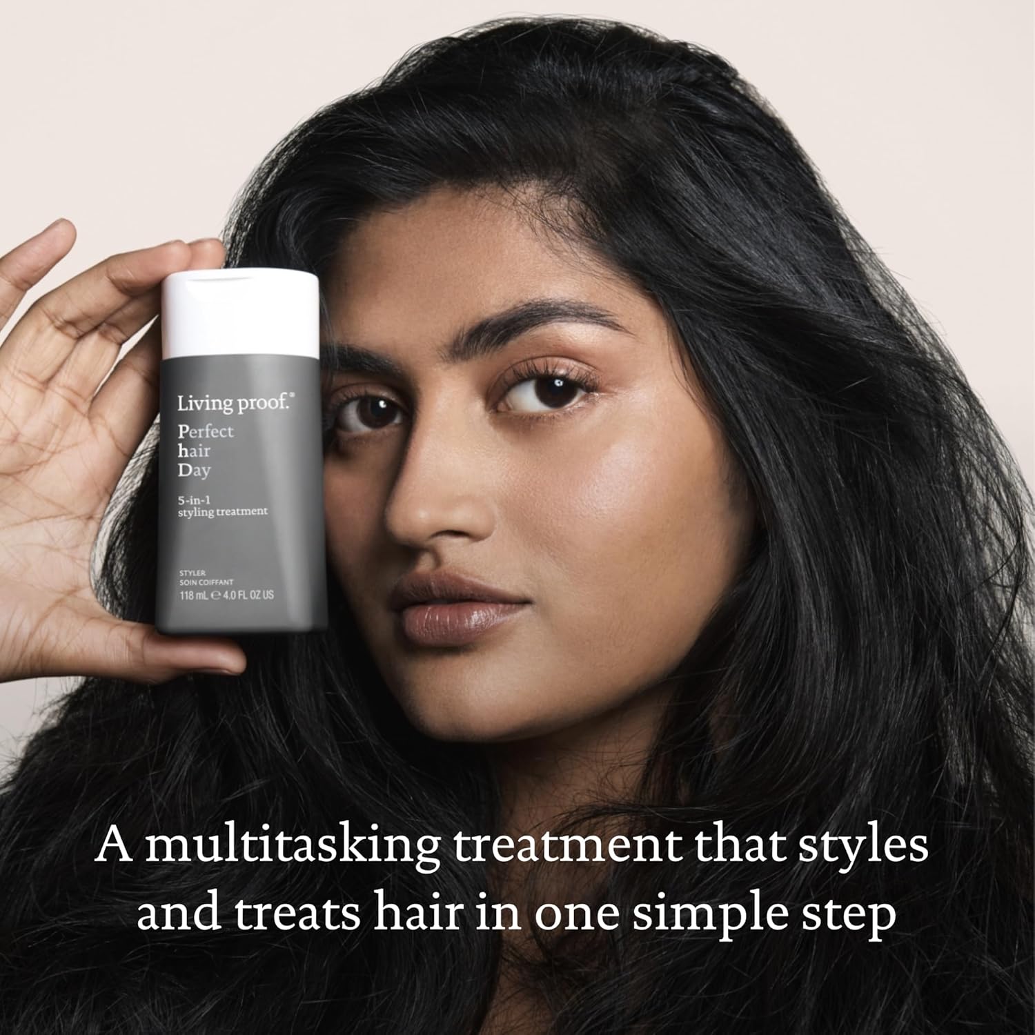 Buy now Living Proof Perfect hair Day 5-in-1 Styling Treatment, Conditions, Smoothes & Strengthens Hair, Adds Volume and Shine, Heat Protection for Hair at indiglob india