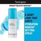 Buy now Neutrogena Hydro Boost Hydrating Makeup Setting Spray with Hyaluronic Acid, Setting Spray for Smooth, Dewy Skin, Fragrance Free, Non-Comedogenic & Hypoallergenic, 3.4 fl. oz at indiglob india