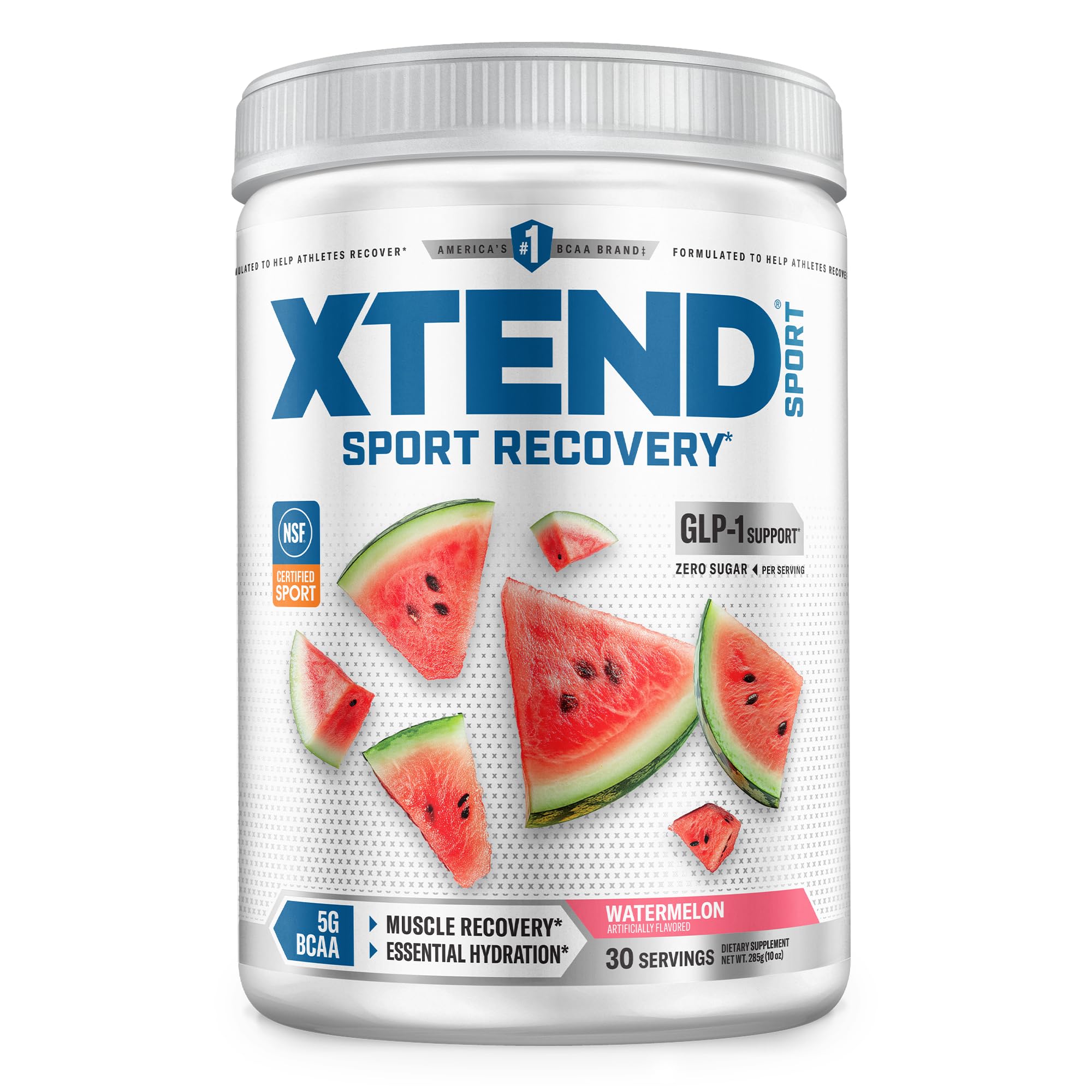 Xtend Sport BCAA Powder for Recovery, Mango, 30 Servings | Mango flavor with 5g BCAAs & electrolytes for muscle recovery, hydration and daily performance.