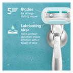Gillette Venus Extra Smooth Sensitive Womens Razor Blade Refills, 6 Count, Designed for Women with Sensitive Skin