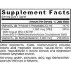 Jarrow Methyl B-12 & Methyl Folate Supplement, 60 Chewable Tablets | Bioactive Vitamin B12 & B9 Supplement, Supports Cellular Energy Production, Healthy Brain Function & Metabolism, 60 Servings