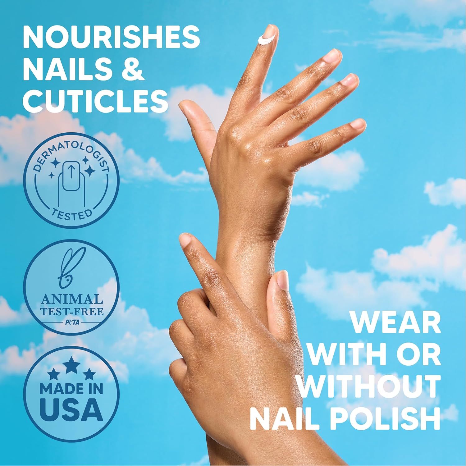 Buy now Onyx Professional Hard as Hoof Nail Strengthening Cream, Coconut Scent - Nail Growth and Conditioning Cuticle Cream Stops Splits, Chips, Cracks & Strengthens Nails, 1 oz at indiglob india