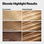 Revlon Color Effects Frost and Glow Hair Highlight Kit, 20 Blonde, 1 Pack | Permanent highlighting kit for at-home hair highlights; ammonia free and paraben free. Permanent hair color and hair dye.
