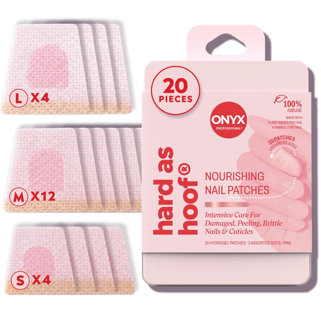 Onyx Professional Hard as Hoof Nail Strengthening Cream, Island Coconut Scent - Nail Growth and Conditioning Cuticle Cream Stops Splits, Chips, Cracks & Strengthens Nails, 1 oz