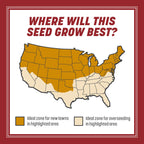 Pennington Smart Seed Perennial Rye Grass Seed Plus Fertilizer, 3 lb