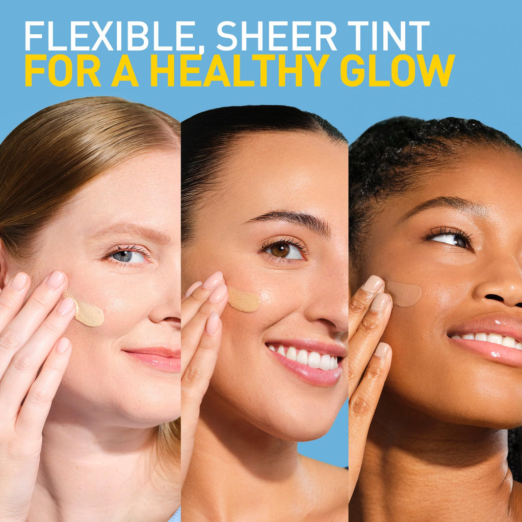 CeraVe Tinted Sunscreen for Face, Mineral SPF 30 Moisturizer, Medium, 1.7oz | Skin Care, Face Sunscreen, Hyaluronic Acid, Zinc Oxide, Titanium Dioxide, Sheer Tint, Healthy Glow, Blends Seamlessly