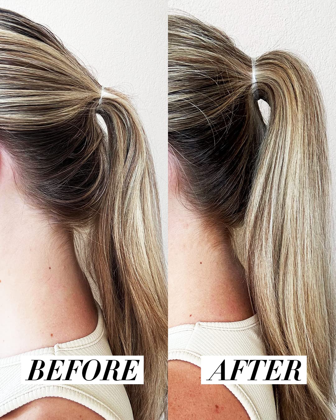 Buy now Kitsch PONYFULL Hair Volumizer Tool - Adds Lift and Style To Your Ponytail | Hair Bun Maker for Women | Ponytail Volumizer, Includes 3 No Snag Elastic Ties | Ideal Gifts for Women - (Blonde) at indiglob india