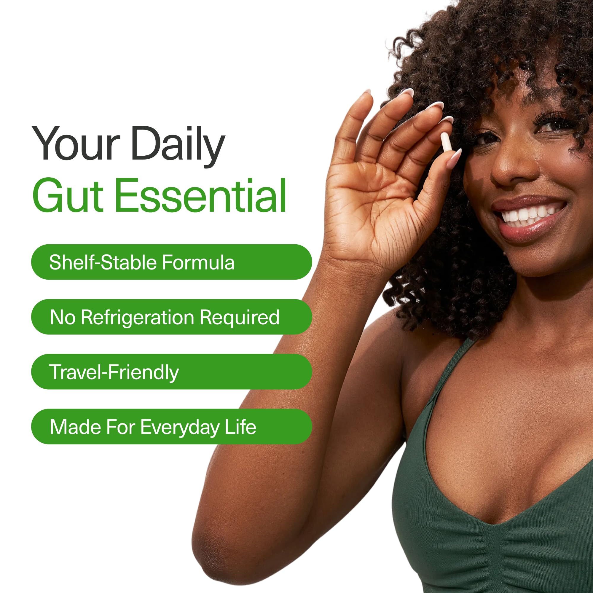 BIOptimizers Probiotic Breakthrough – Lactobacillus Plantarum OM Probiotics & Prebiotics Health Supplement for Gut, Digestive & Immune Support Probiotics for Women Men Elderly– 60 Vegan Capsules