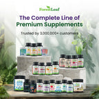 ForestLeaf Glucosamine Chondroitin MSM Joint Supplement Complex - 1200mg - 120 Caps