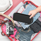 Buy now Toothbrush Travel Case Compatible with Oral-B Pro 1000, 2000, 3000, 3500, 1500/ for Philips Sonicare ProtectiveClean 4100 5100 Electric Toothbrush with Mesh Pocket for Accessories - Black (Bag Only) at indiglob india