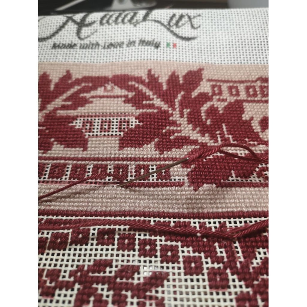 Mono Deluxe Needlepoint Blank Canvas 18 Mesh Cotton White 14" x 20"