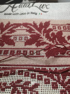Mono Deluxe Needlepoint Blank Canvas 18 Mesh Cotton White 14" x 20"