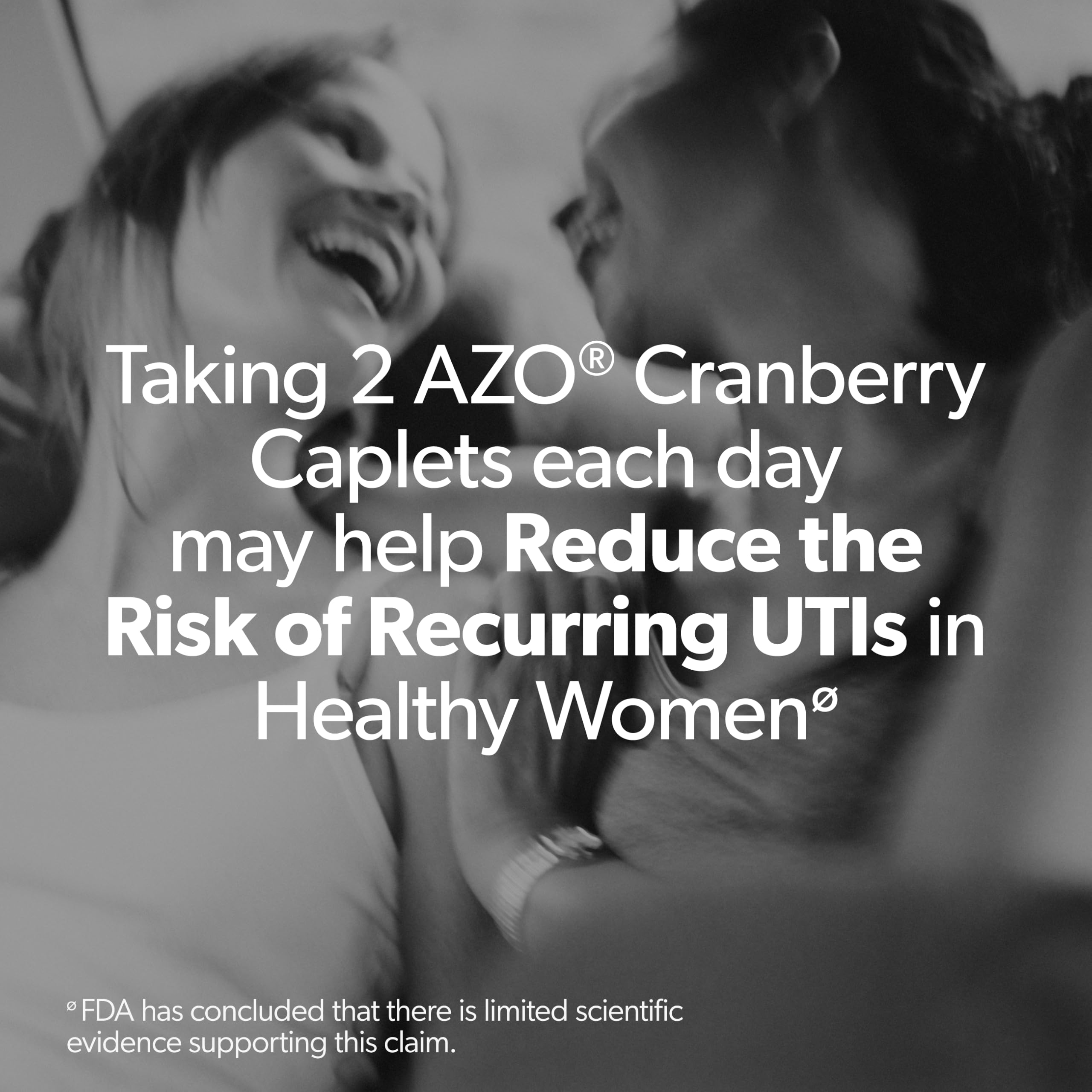 AZO Cranberry Pills for Urinary Tract Health for Women & Men, 50 Caplets | Made with Pacran Cranberry Powder, Sugar-Free Caplets, Bladder Support, 1 Serving Equals 1 Glass of Juice