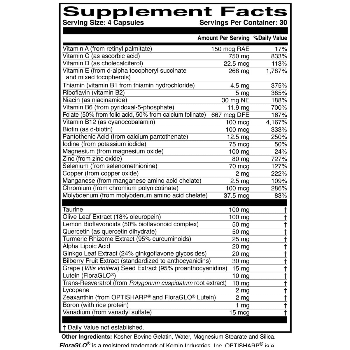 ScienceBased Health MacularProtect Complete AREDS 2 + Multivitamin, 120 Ct
