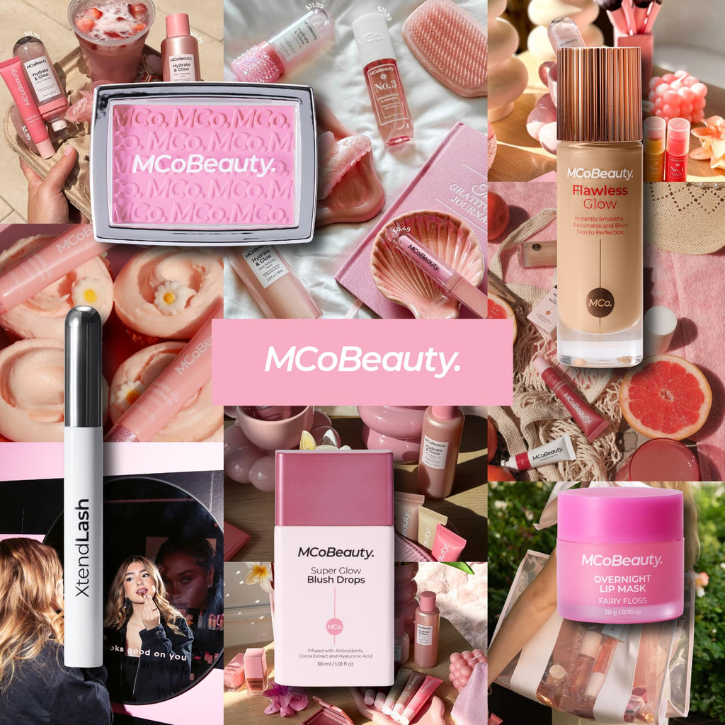MCoBeauty Miracle Flawless Pressed Powder - 1 Light | Compact, Soft Focus Blurring, Finishing & Setting Makeup, Hydrating, Vegan & Cruelty Free