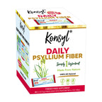 Konsyl Daily Psyllium Fiber Powder - 19oz, 90 Servings, Natural Unflavored Soluble Dietary Fiber Supplement - Psyllium Husk Prebiotic for Digestive Support and Gut Health - Sugar Free, Keto & Vegan