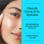 Neutrogena Hydro Boost Water Gel + Facial Cleanser 1.7 fl. oz + 0.5 oz | Hyaluronic Acid Facial Moisturizer, Suitable for Normal to Oily Skin, Hydrating Face Moisturizer, Trial-Size Facial Cleanser