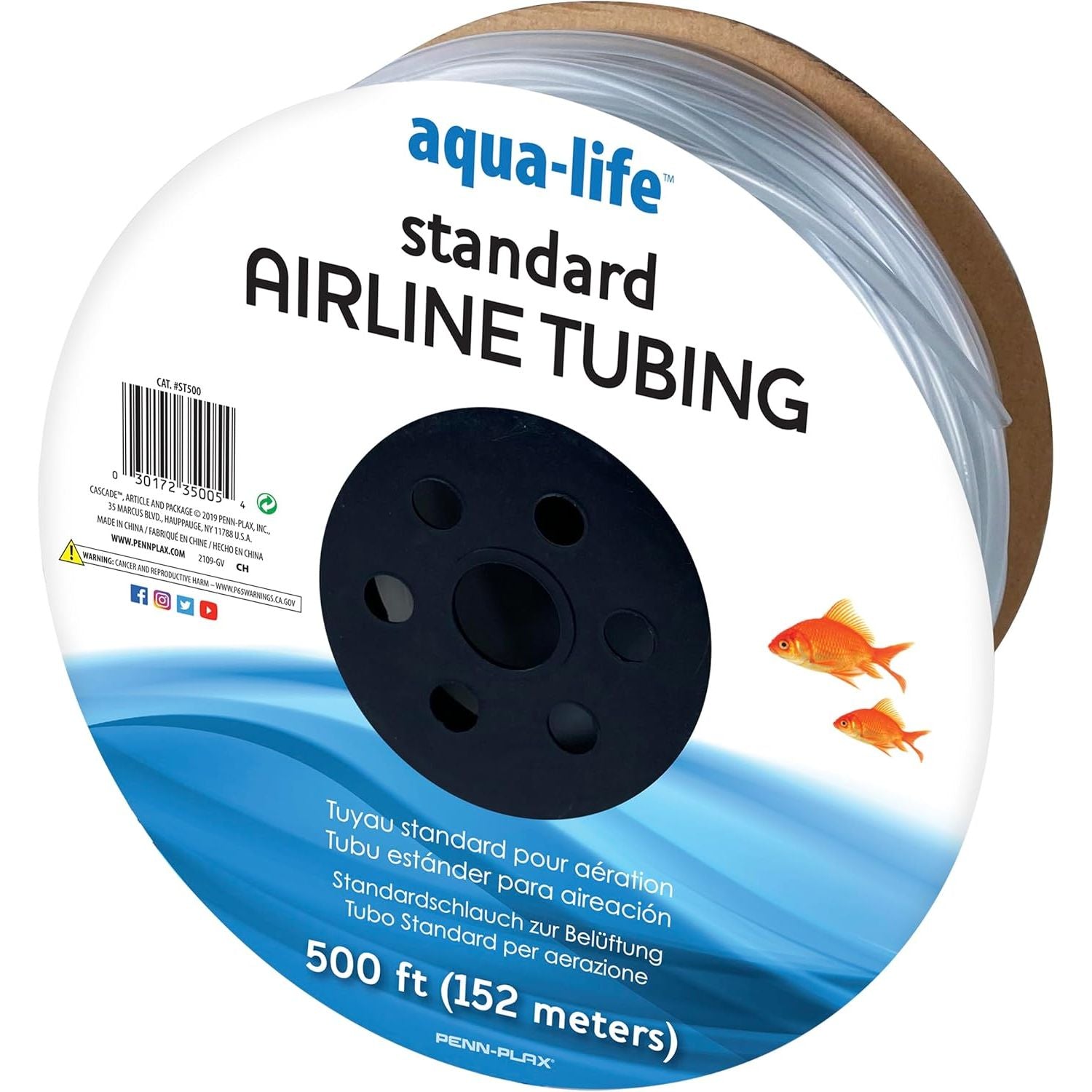 Buy now Penn-Plax Standard Airline Tubing for Aquariums – Clear and Flexible – Resists Kinking – Safe for Freshwater and Saltwater Fish Tanks – 25 Feet 500 Feet Plastic at indiglob india