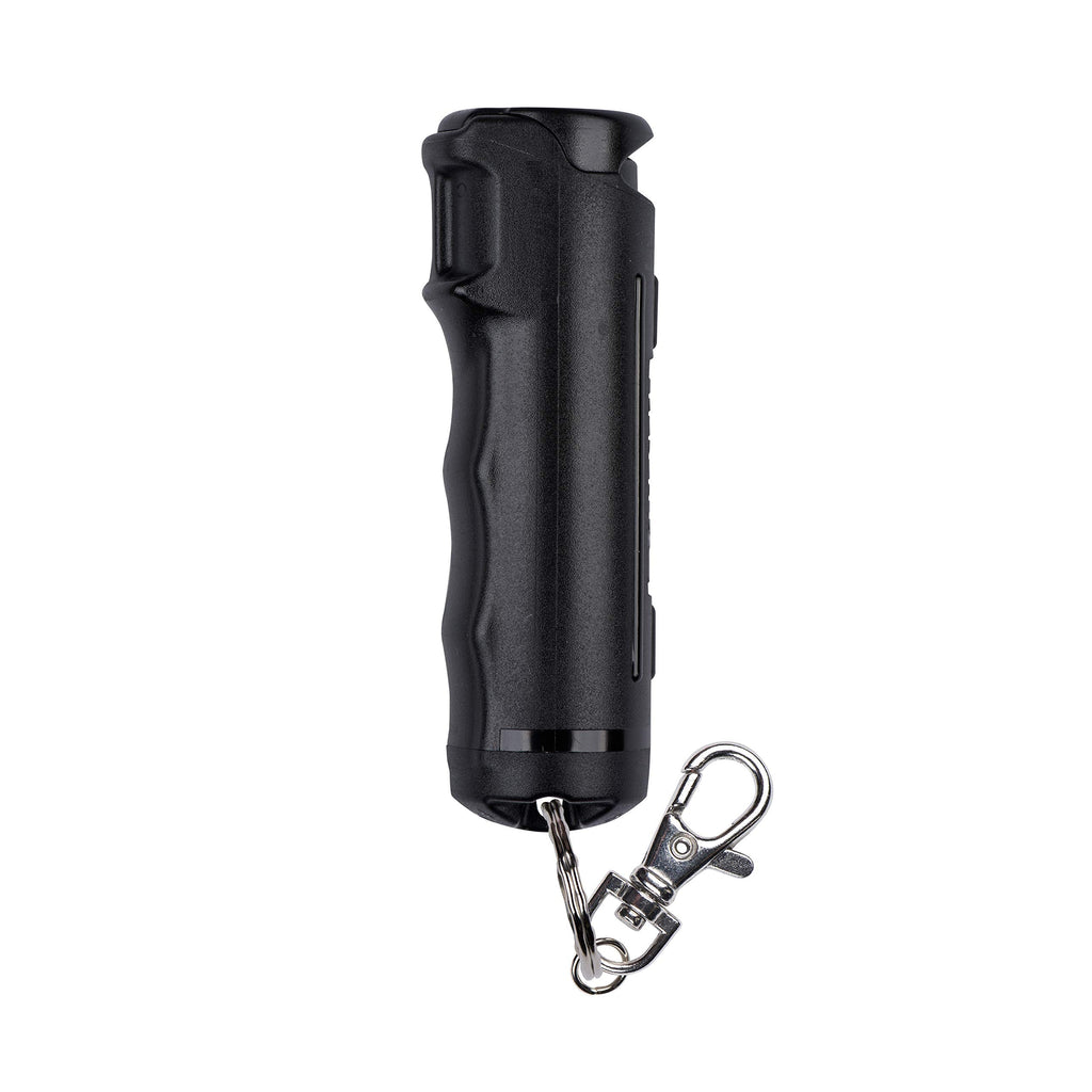 Buy now Sabre Pepper Gel - Fast Flip Top, Snap-Clip Keychain, Easy to Use & Carry, Maximum Police Strength OC Spray with UV Dye for Self Defense, 10 Second Spray Time, Finger Grip for Faster Aim, 0.54 fl oz at indiglob india