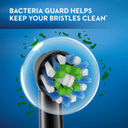 Buy now Oral-B CrossAction Electric Toothbrush Replacement Brush Head Refills, Black, 2 Count at indiglob india