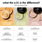 Buy now e.l.f. C-Brightening Putty Primer, Makeup Primer For Brightening & Evening Out Skin Tone, Enriched With Vitamin C, Universal Sheer (Packaging May Vary) at indiglob india