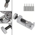 Buy now Watch Band Strap Link Pins Remover Repair Tool,24 in 1 Kit with 6 Extra Tips Replacement,20PCS Cotter Pin,Spring Bar Tool Set,1PCS Head Hammer at indiglob india