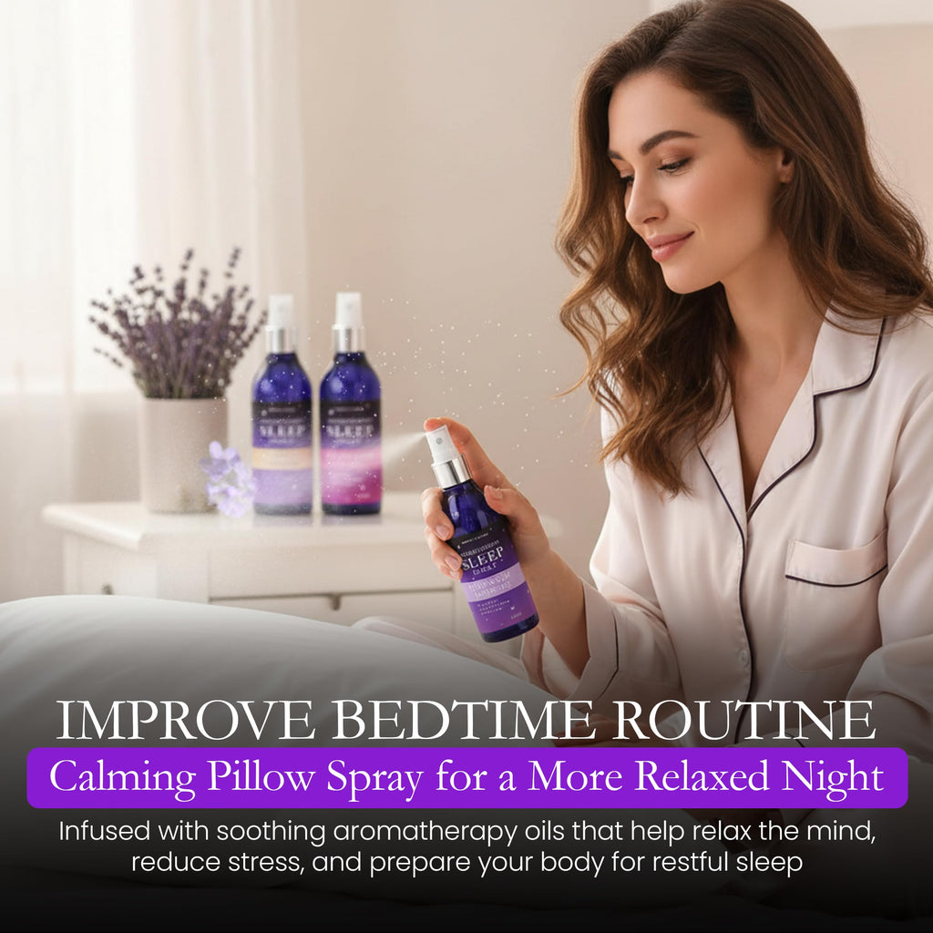Pillow Sleep Spray Mist for Deep Sleep, Help Stress & Anxiety Relief Aid