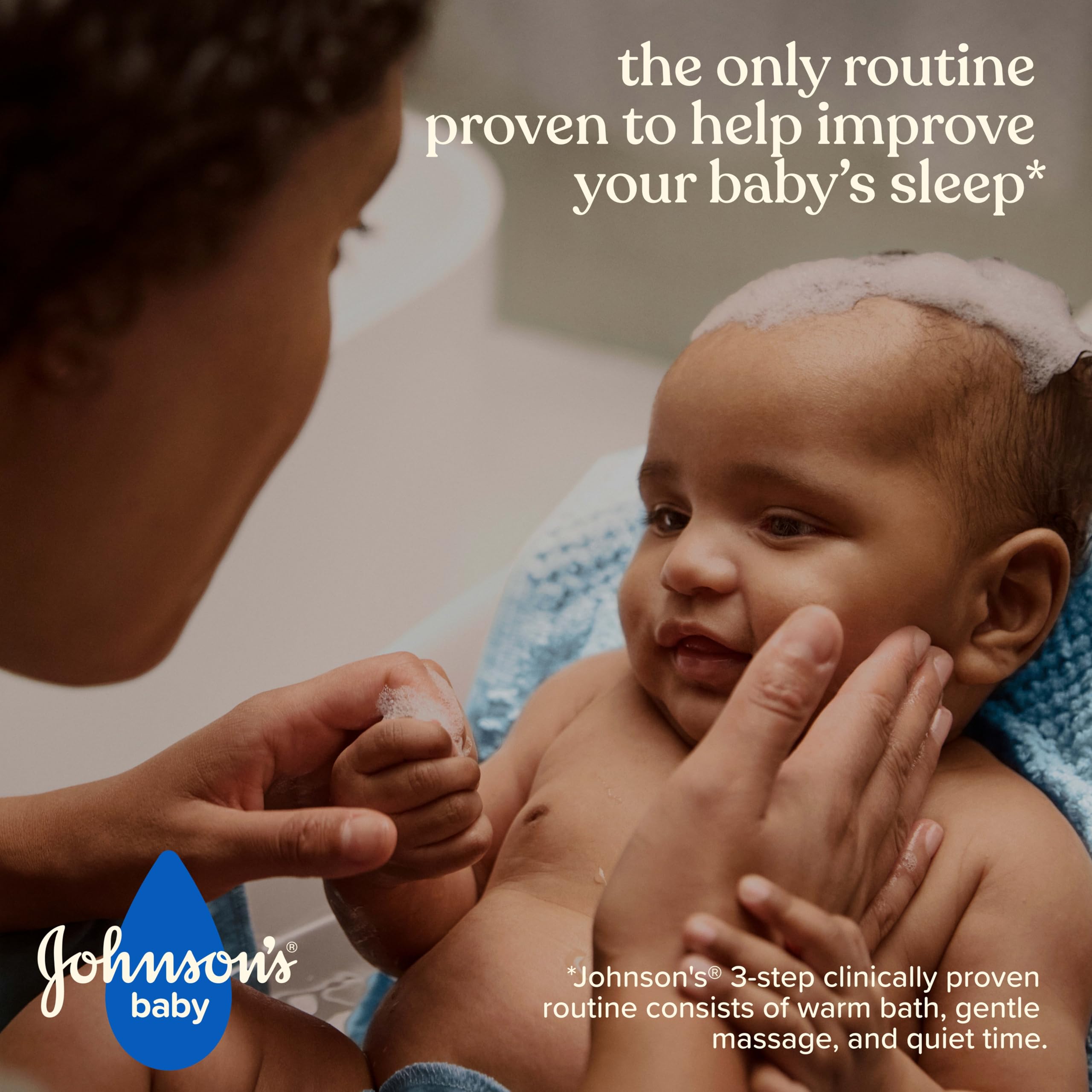 Johnson's Baby Calming Shampoo with Soothing NaturalCalm Aromas, Gentle, Hair Wash, Baby Essentials, Hypoallergenic, No Added Parabens and Sulfates, Baby Essentials, 20.3 fl. Oz