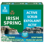 Buy now Irish Spring Icy Blast Bar Soap for Men, Mens Soap, Smell Fresh and Clean 12 Hours, Men Bars Washing Hands Body, Mild Skin, Recyclable Carton, 24 Pack, 3.7 Oz at indiglob india