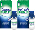 Buy now Refresh Tears PF Preservative-Free Artificial Tears Lubricant Eye Drops, 0.33 fl oz (10 mL) Refresh Tears Preservative Free 1 Count (Pack of 2) at indiglob india