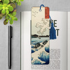 Hiroshige - The Sea at Satta Premier Bookmark Stationery