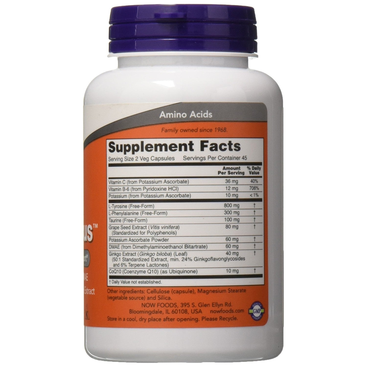 Buy now Now Foods True Focus, 90 Veg Capsules (2 Pack) at indiglob india