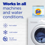 Buy now Tide Clean and Gentle Powder Laundry Detergent, Unscented, 68 Loads, 77 oz at indiglob india