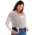Buy now Sleepy Wrap Stretchy Ergonomic Baby Carrier Sling for Newborns to Toddlers - Hands-Free Lightweight Baby Wrap 7-35 lbs (Dark Gray) at indiglob india