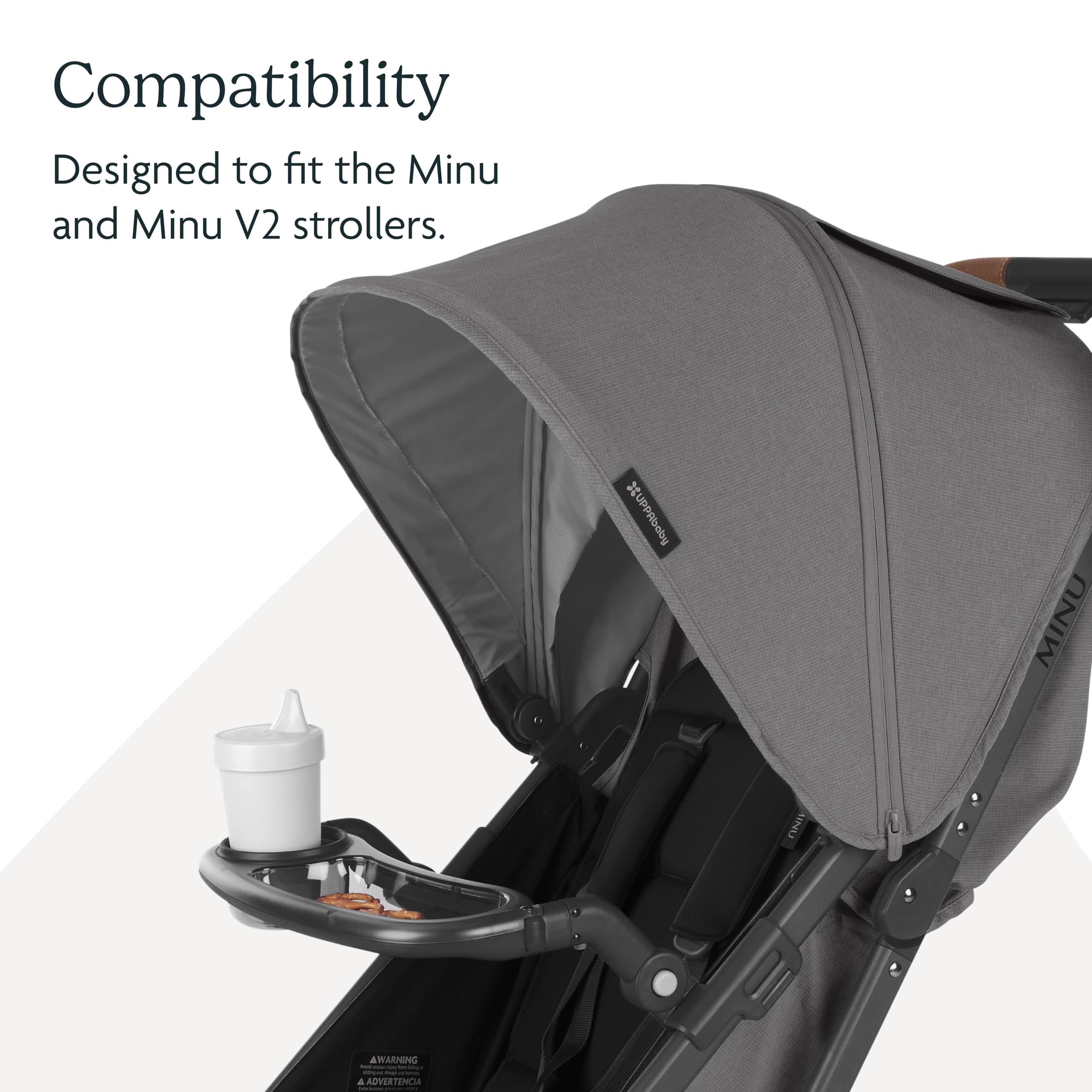 Buy now UPPAbaby Snack Tray for Minu + Minu V2 Stroller/Quick Attachment/Folds with Stroller at indiglob india
