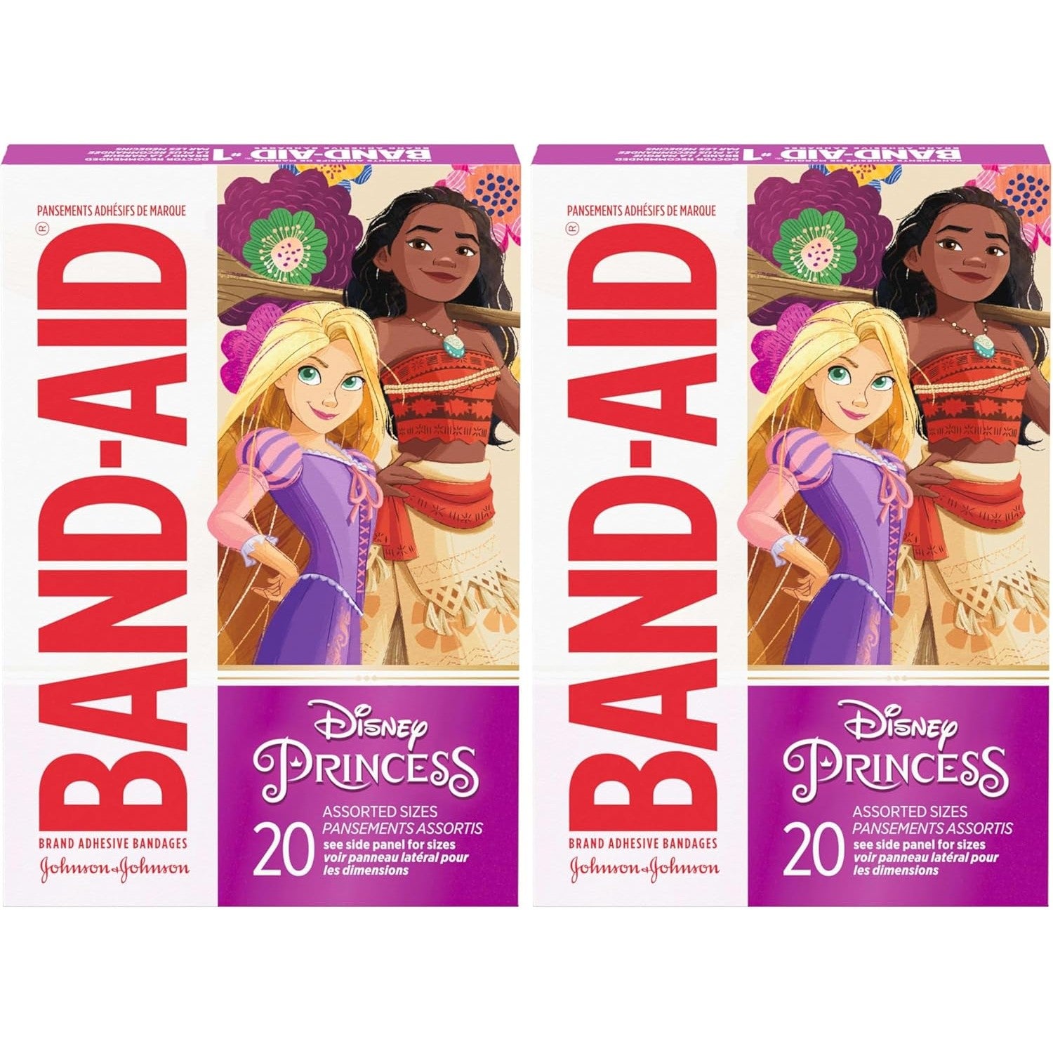 Buy now Band-Aid Brand Adhesive Bandages for Minor Cuts & Scrapes, Wound Care Bandages Featuring Marvel Avengers Characters, Fun Decorative Bandages for Kids & Toddlers, Assorted Sizes, 20 ct 20 Count (Pack of 2) Disney Princess at indiglob india