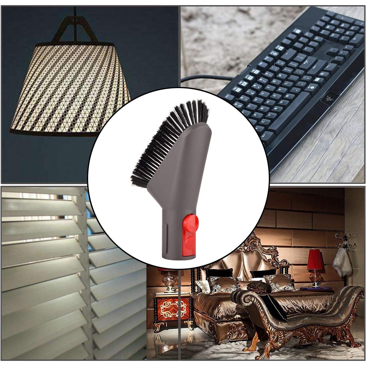 Buy now Soft Dusting Brush Attachment Compatible with Dyson Gen 5 Gen5 V15 V12 V11 V10 V8 V7 Vacuum Cleaner Soft Bristle Accessories Tool Replacement Parts at indiglob india