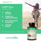 Buy now NatureWise 5-HTP 200mg Supplement from Griffonia Seeds with Cofactor Vitamin B6 - Mood Support and Natural Sleep Aid for Adults - Delayed-Release, Vegan - 30 Count[1-Month Supply] at indiglob india