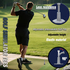 Adjustable Rubber Golf Tees for Mats, Driving Range & Simulator