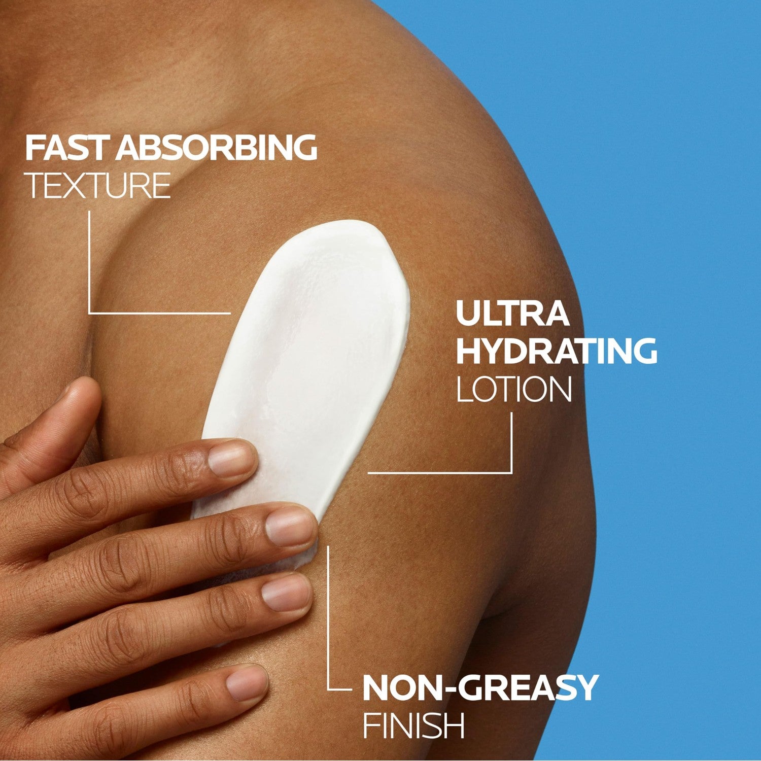 La Roche-Posay Lipikar Urea 10% Body Lotion for Dry Skin, 13.52oz | Rough and bumpy skin lotion with shea butter and allantoin that softens and smooths skin with 1 application.
