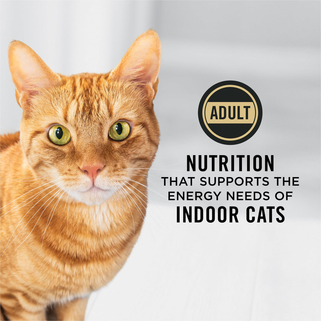 Purina Pro Plan Hairball Management Indoor Dry Cat Food, Turkey, 16 lb Bag